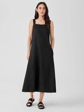 eileen fisher hammered silk dress Hammered Silk Cotton Cami Dress